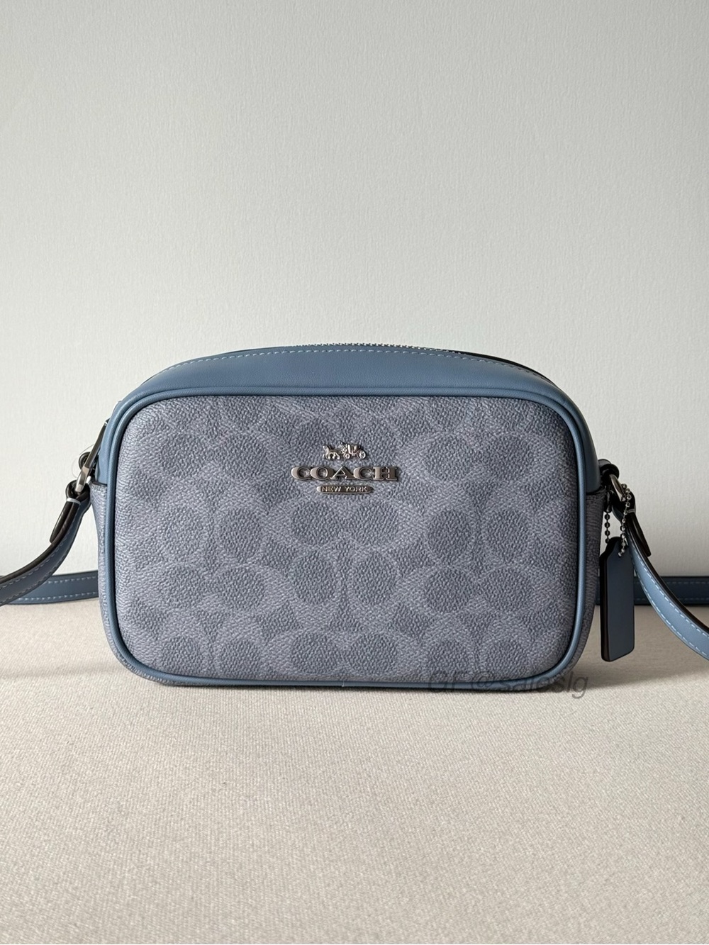 NWT Coach Mini Jamie Camera Bag In Signature Canvas